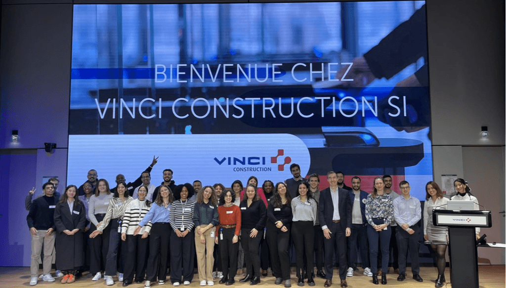 Nos journées d'intégration - Bienvenue chez VINCI Construction SI !