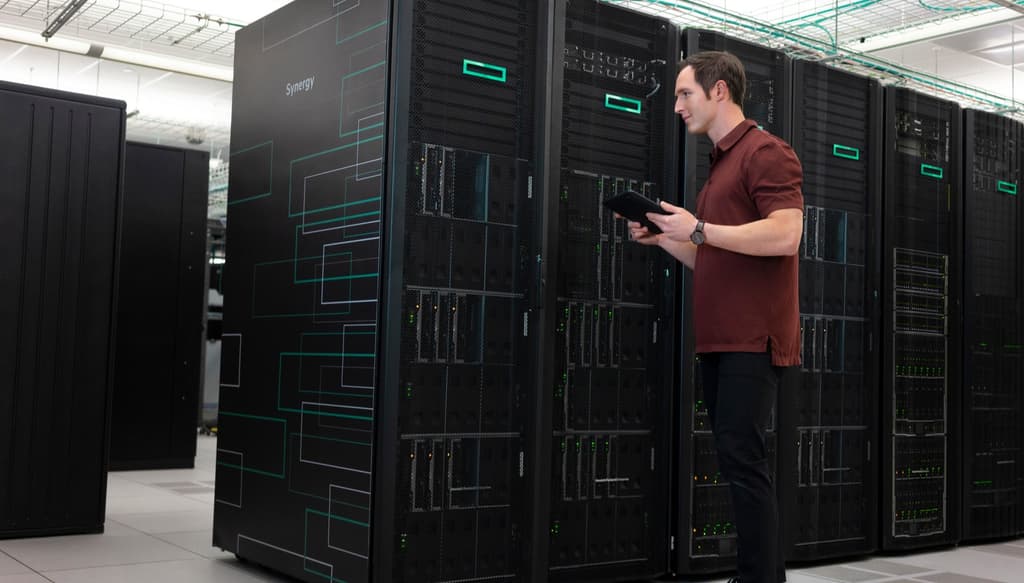 HPE's Datacenter in Houston.