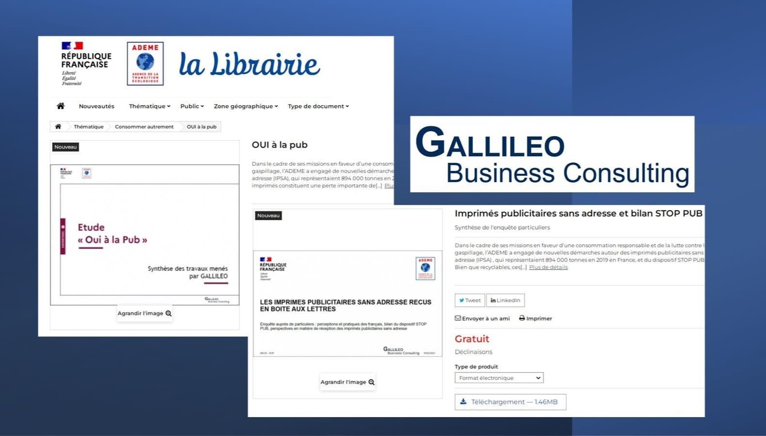 Des travaux publiés sur les sites des acteurs institutionnels