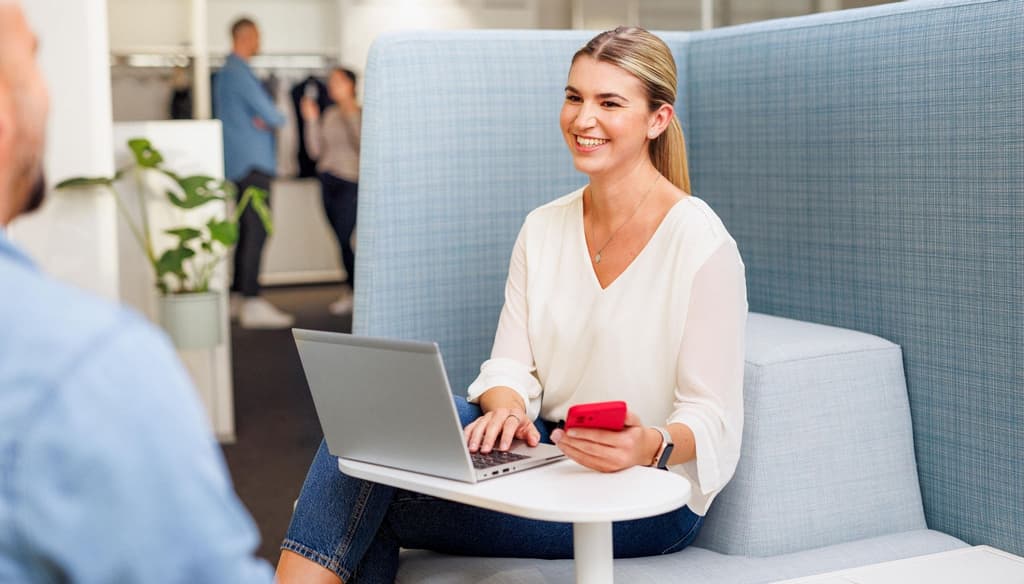 Modernes Arbeitsumfeld