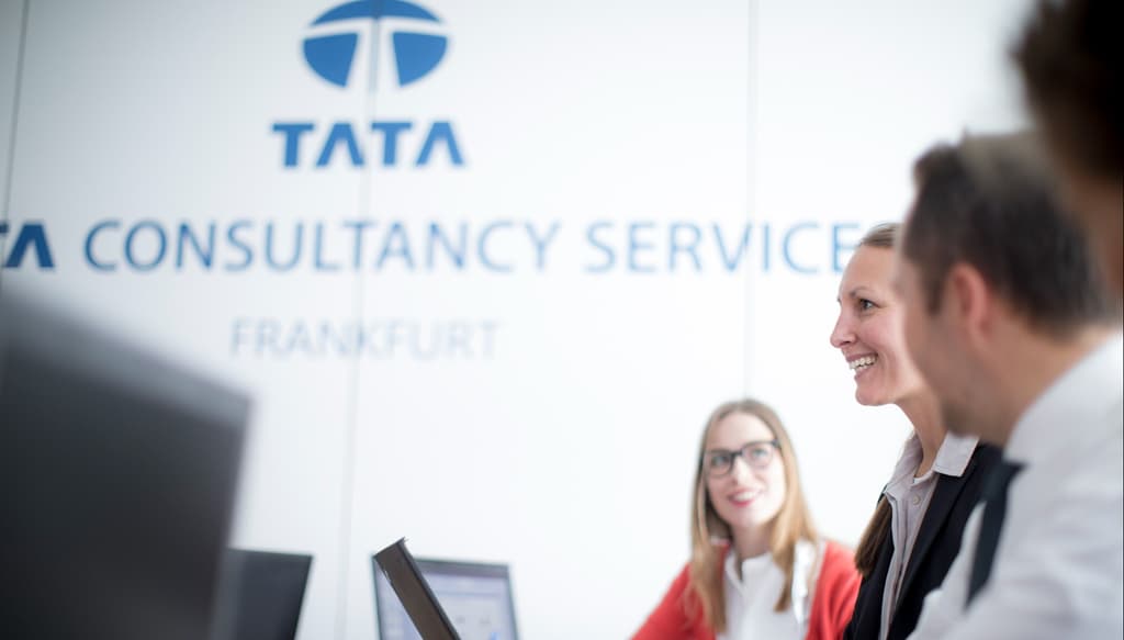 TCS Büro im Messeturm in Frankfurt