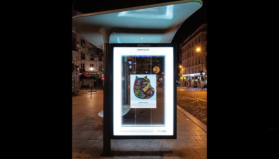 #Exposition96, an outdoor Urban Art exhibition by the @fondationdesperados along the number 96 bus route in Paris.
Photo by Jules Hidrot