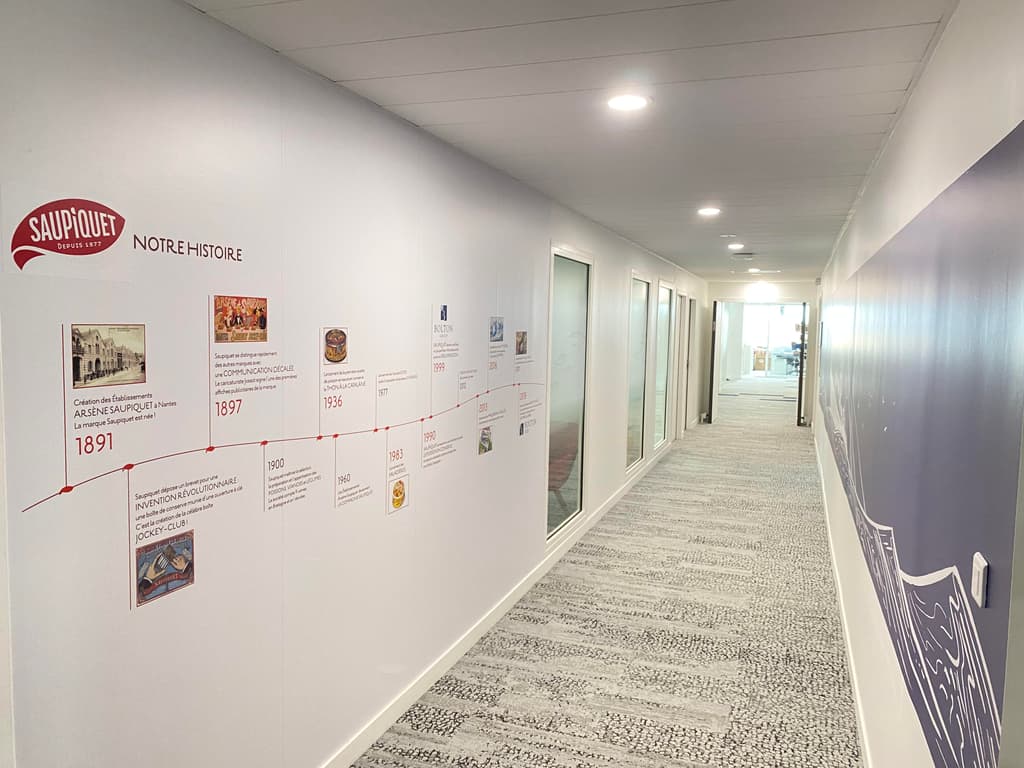 L'entrée de nos bureaux