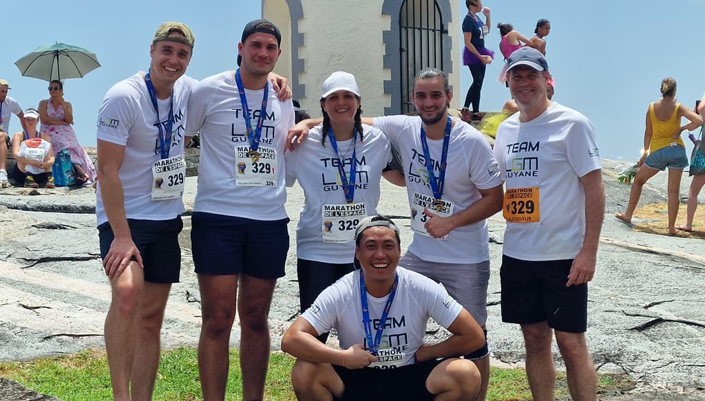 Notre participation au Marathon de l'espace en Guyane !!