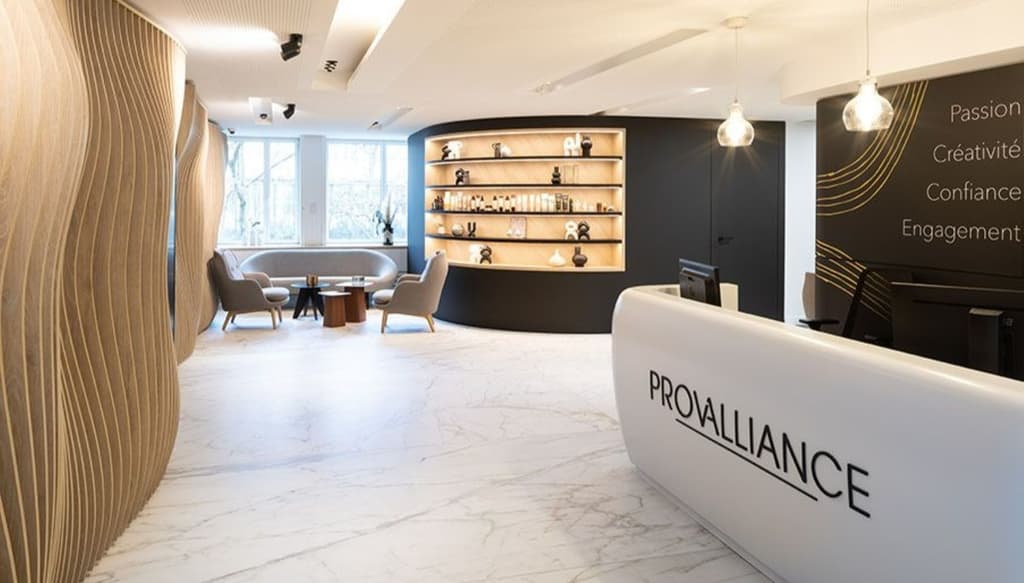 Accueil des locaux Provalliance.