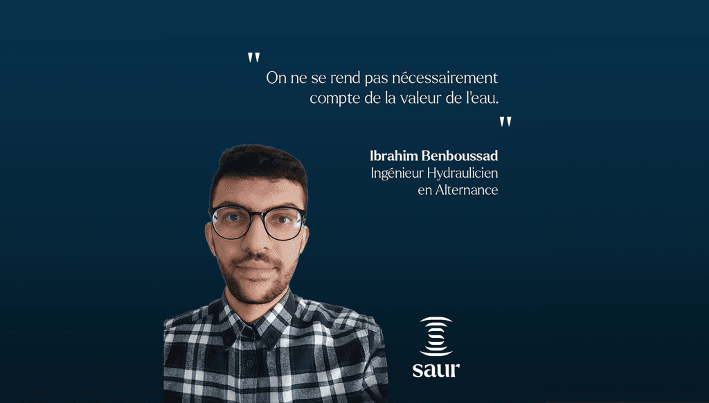 Passionné par le secteur de l’eau, Ibrahim est très sensible à notre besoin commun et urgent de préserver au maximum la ressource.