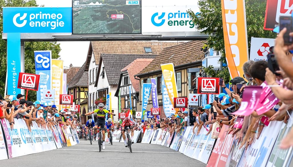 Primeo Energie France sponsorise l'équipe cycliste Vendée U, présente notamment lors du dernier Tour d'Alsace en juillet 2022.