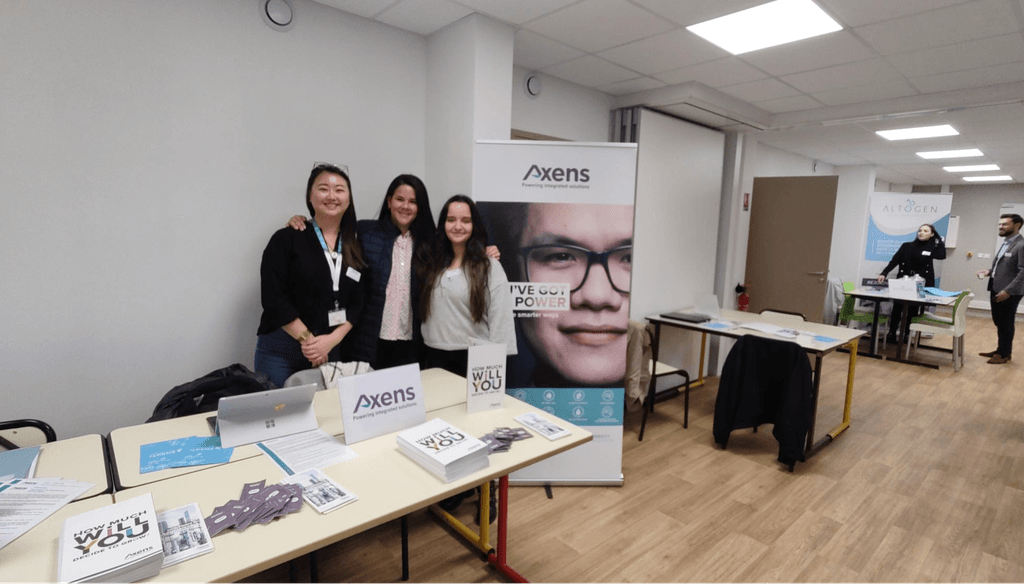 Nous voici présentes lors du Forum ENSGTI de Pau 2023