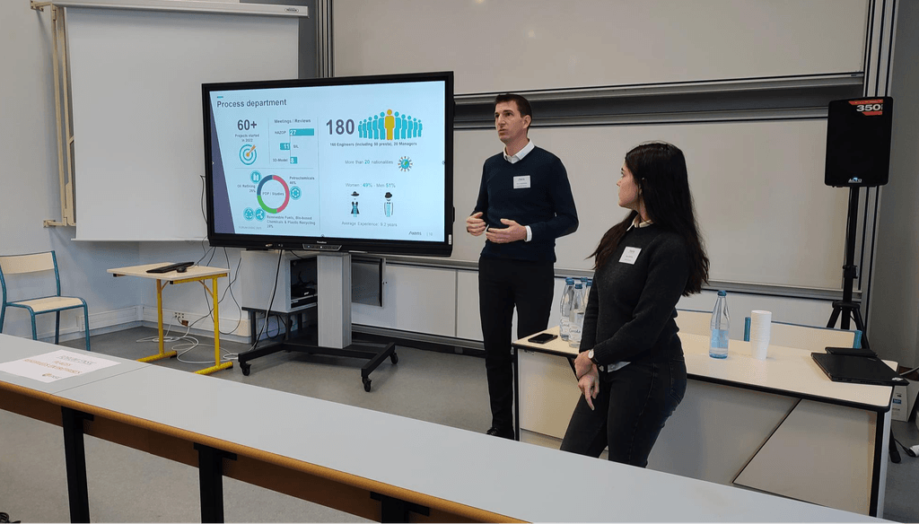 Présentation de nos métiers grâce à nos intervenants