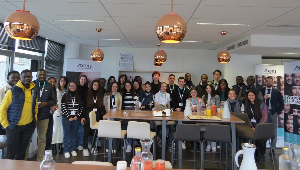 Rencontre de la nouvelle promotion d'alternants et stagiaires chez AXENS