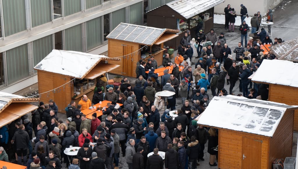 Gemeinsamer Weihnachtsmarkt auf dem VOLLMER Gelände