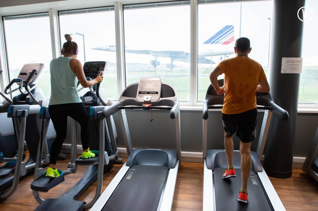 La salle de sport du siège social