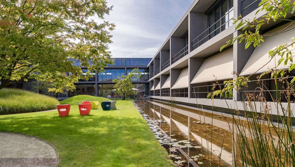 Hier siehst Du einen Teil unseres wunderschönen Campus' in Coesfeld-Lette