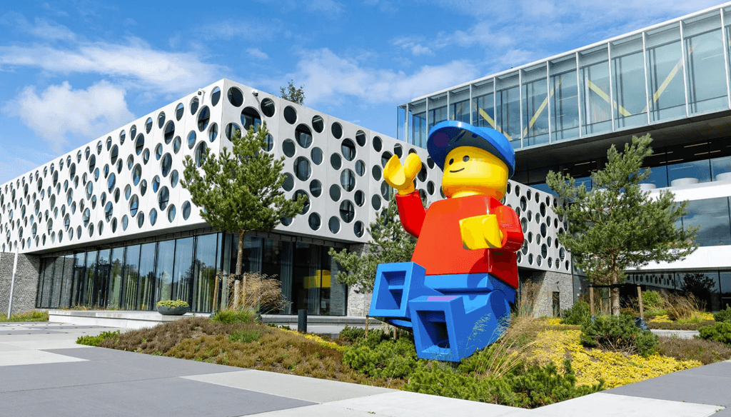 Le Campus LEGO, siège du groupe LEGO à Billund.