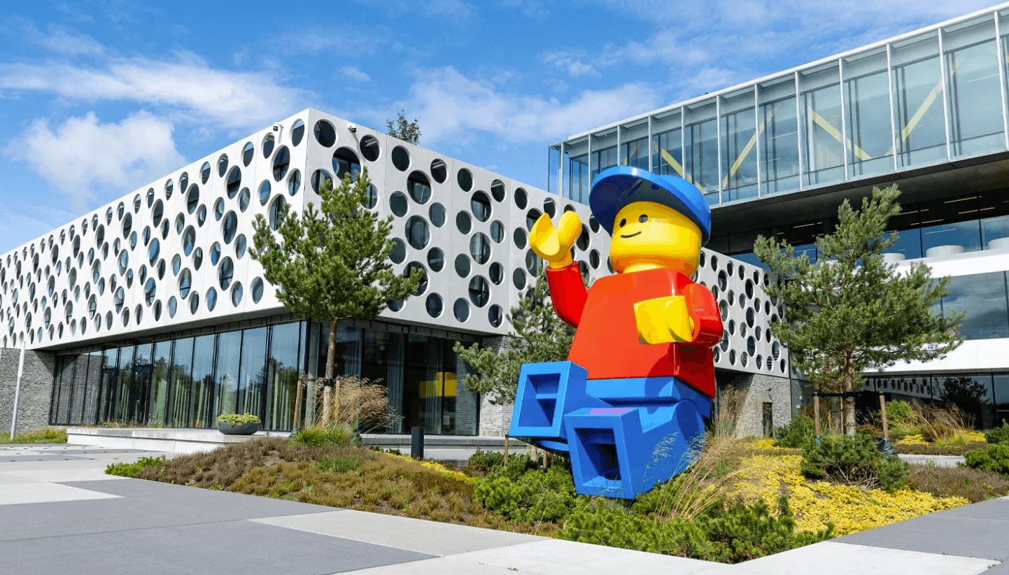 Le Campus LEGO, siège du groupe LEGO à Billund.