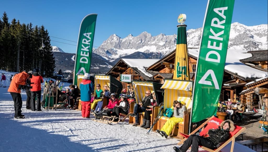 La SKI CUP DEKRA, un excellent moyen de rencontrer des collèges d'autres filiales du groupe !