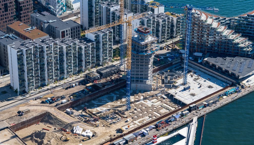 Klokketårnet på Aarhus Ø