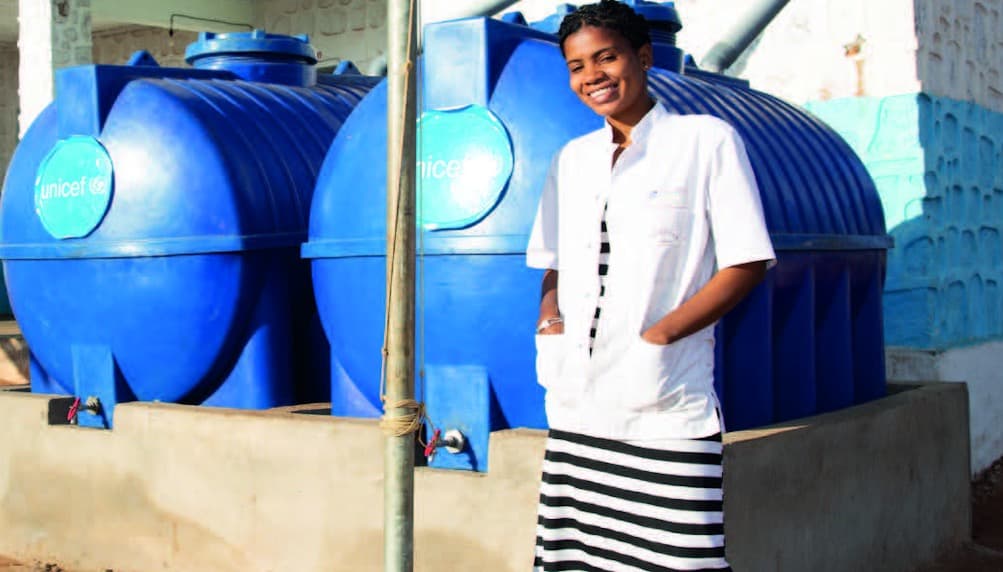 Partenariat Unicef - Fondation ELEVA: fourniture système eau à Madagascar