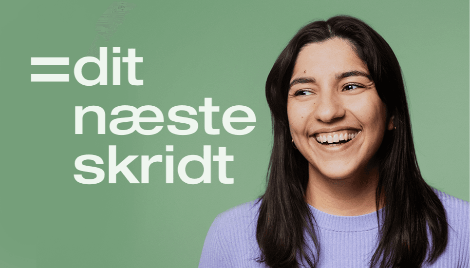 =dit næste skridt