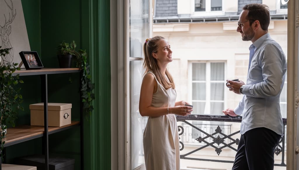 Astrid, Chief of Staff et Pierre, CEO et fondateur