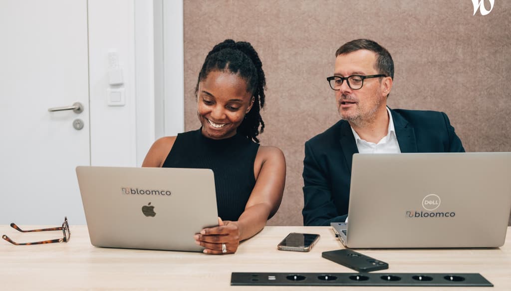Paxianne, Head of Sales et Frédéric, COO