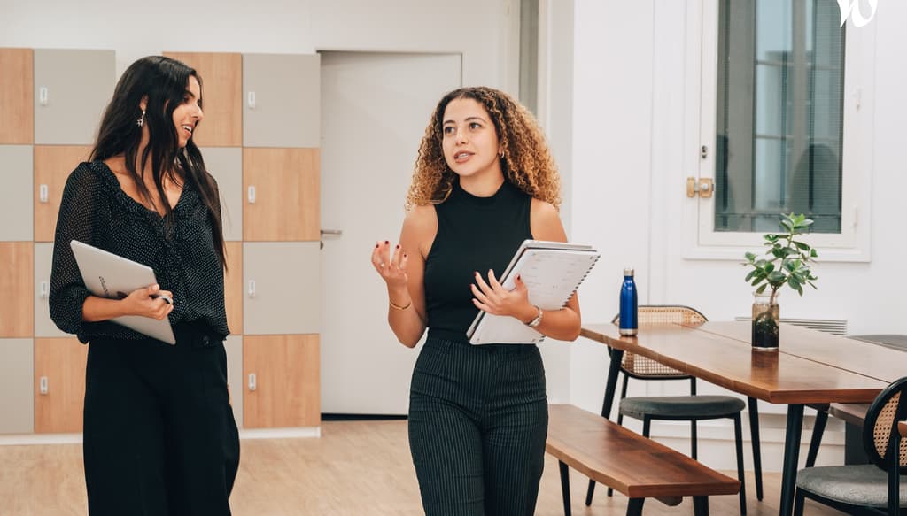 Badra, Talent Manager et Oumaïma, Account Executive