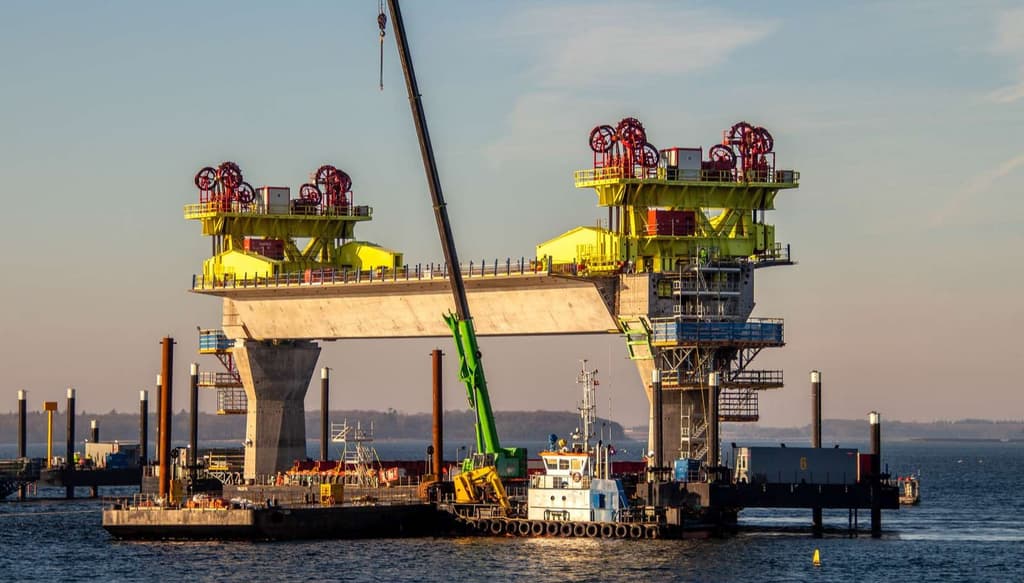 Storstrømsbroen i proces