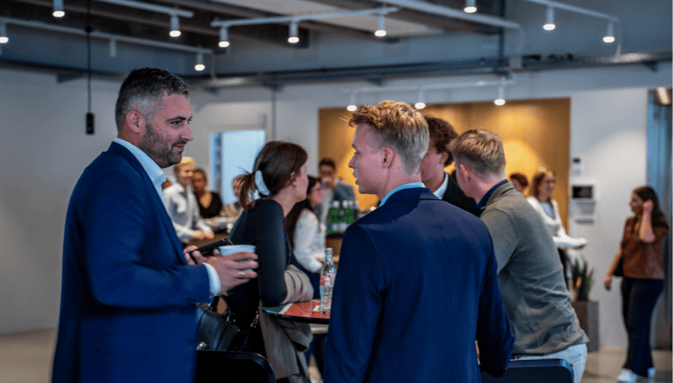 Student networking event
