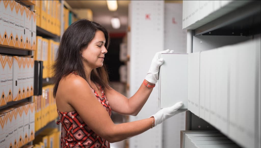 Archiviste du Centre de Stockage de l'Aube
