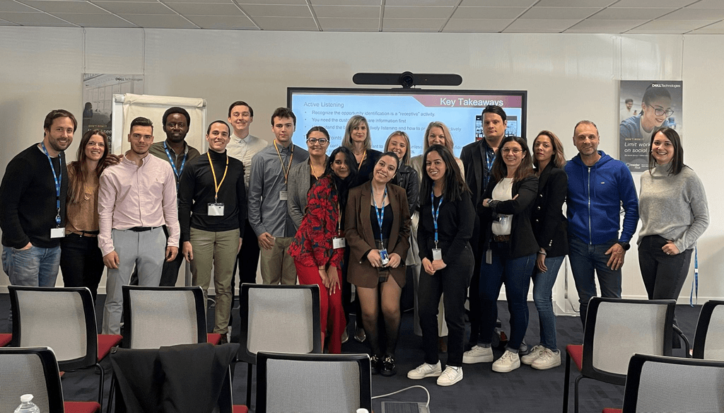 A few of our French Graduates in Paris