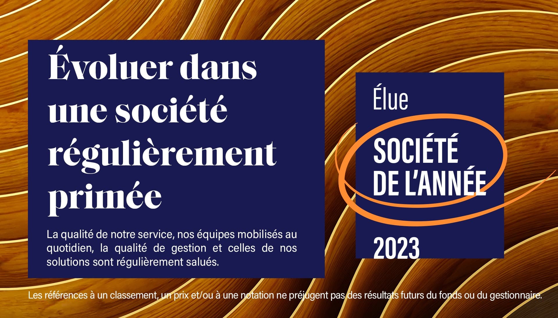 Évoluer dans une société régulièrement primée