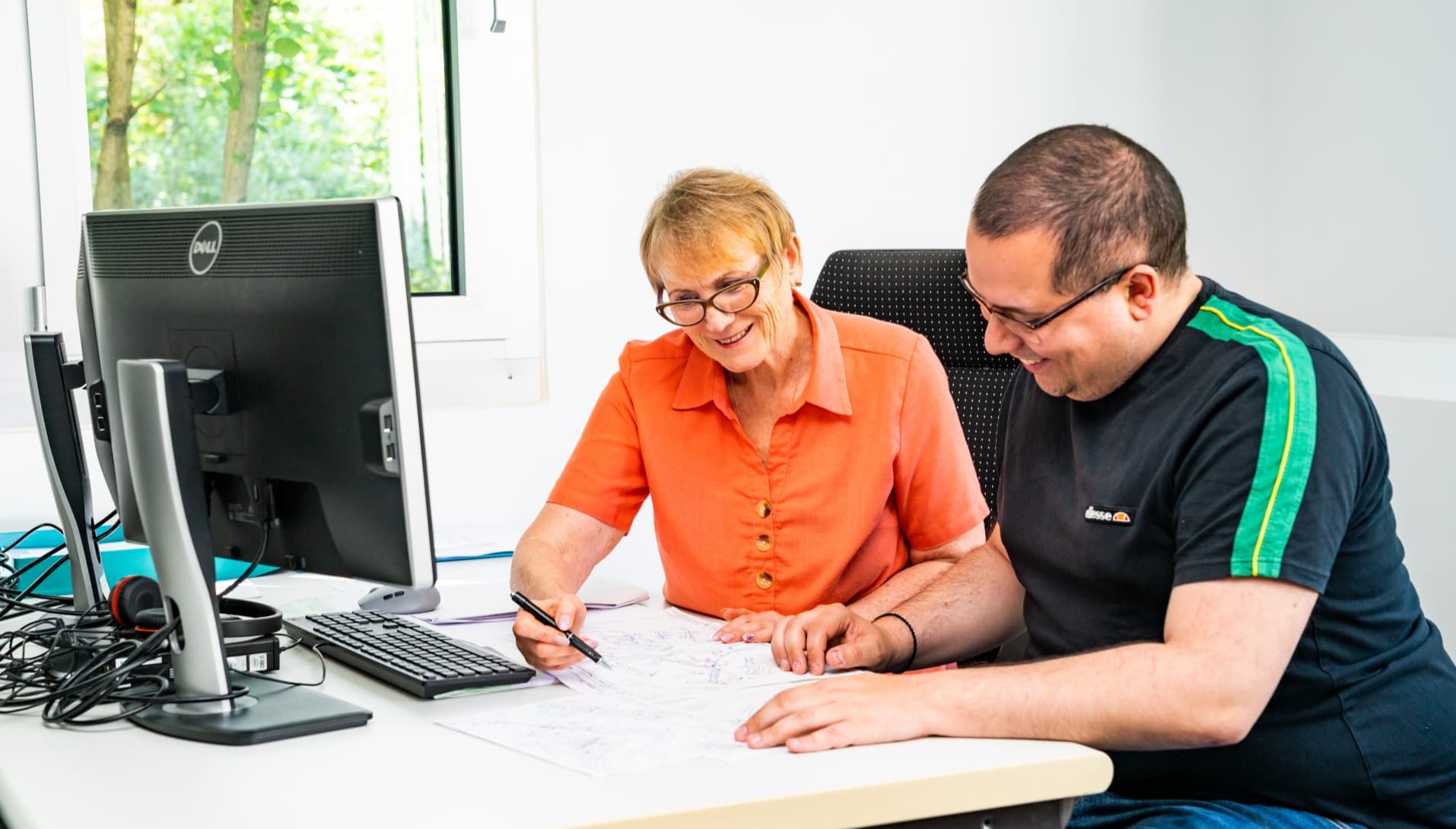 Wir nehmen uns Zeit für dich und arbeiten im Team zusammen