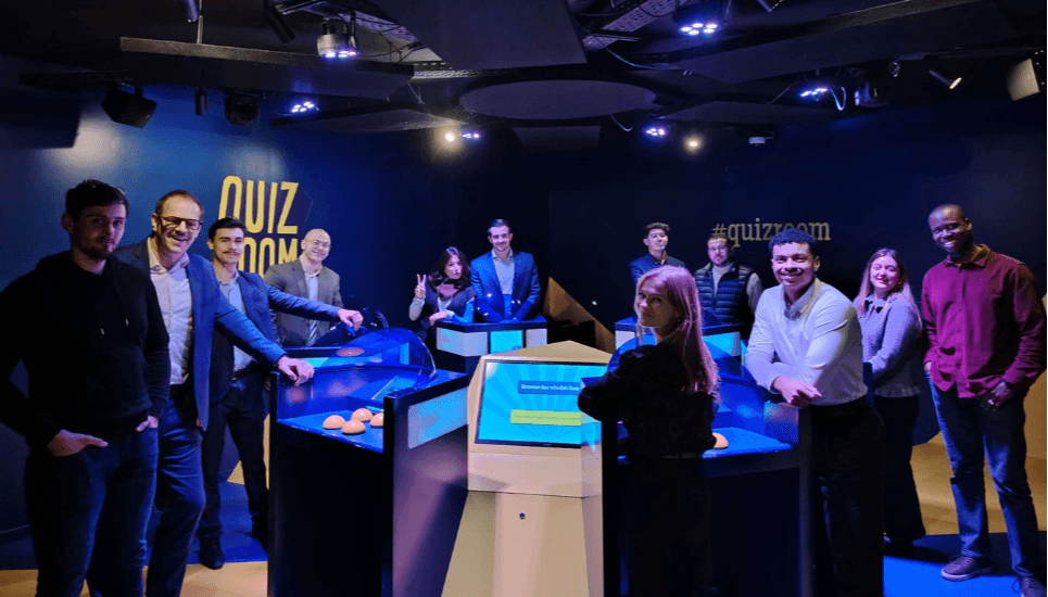 🎤 À l'occasion de la Semaine du Handicap, nos collaborateurs ont relevé le défi d'un Quiz Room dédié à la sensibilisation et à l'inclusion.