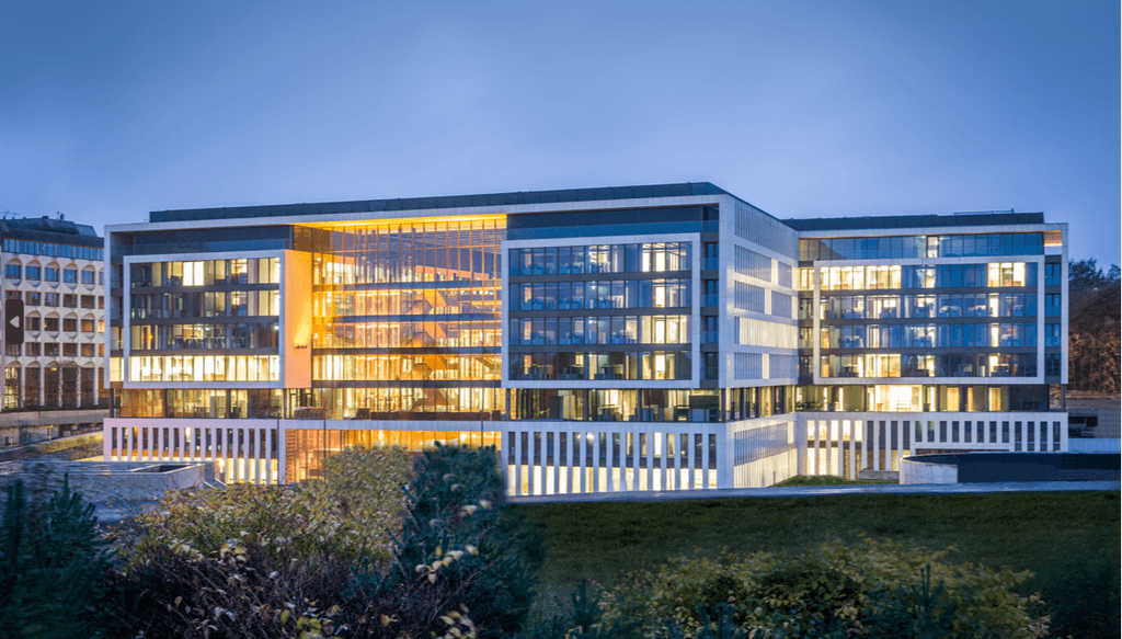 A newly built Casa Ferrero Headquarters