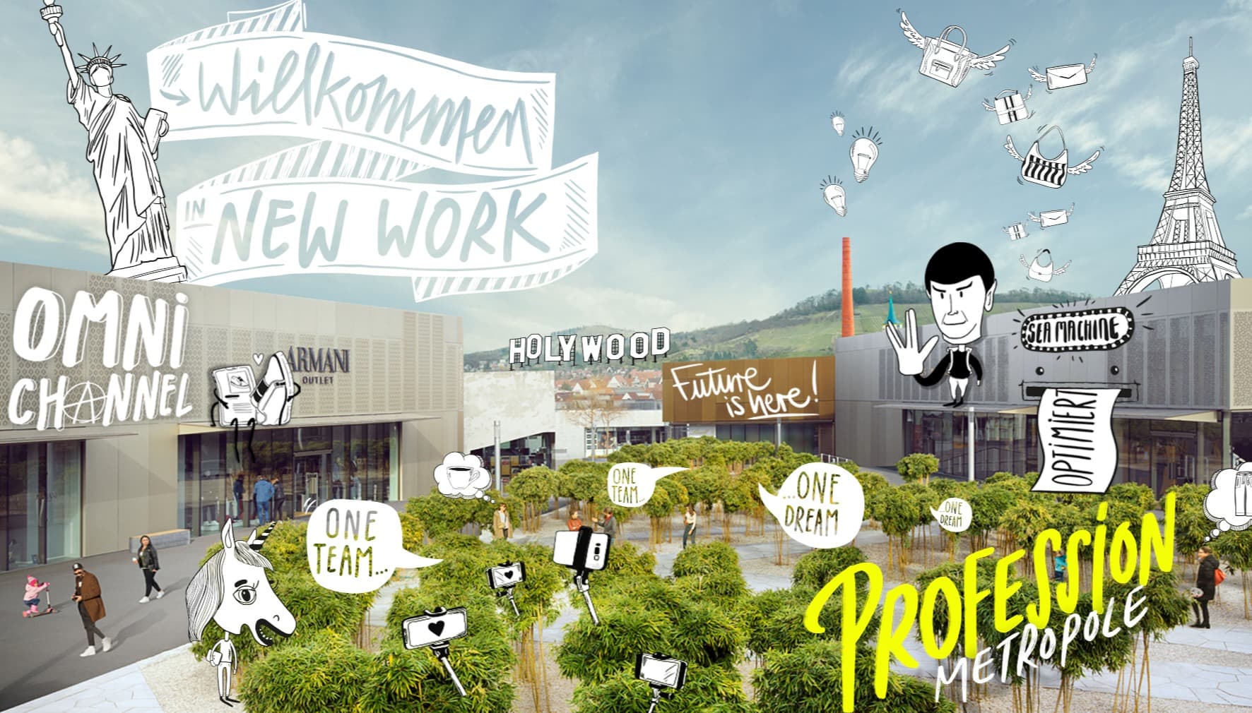 OUTLETCITY AG - die perfekte Mischung aus innovativem Branchen-Pionier und menschlichem Familienunternehmen mit cooler Start-up-Atmosphäre