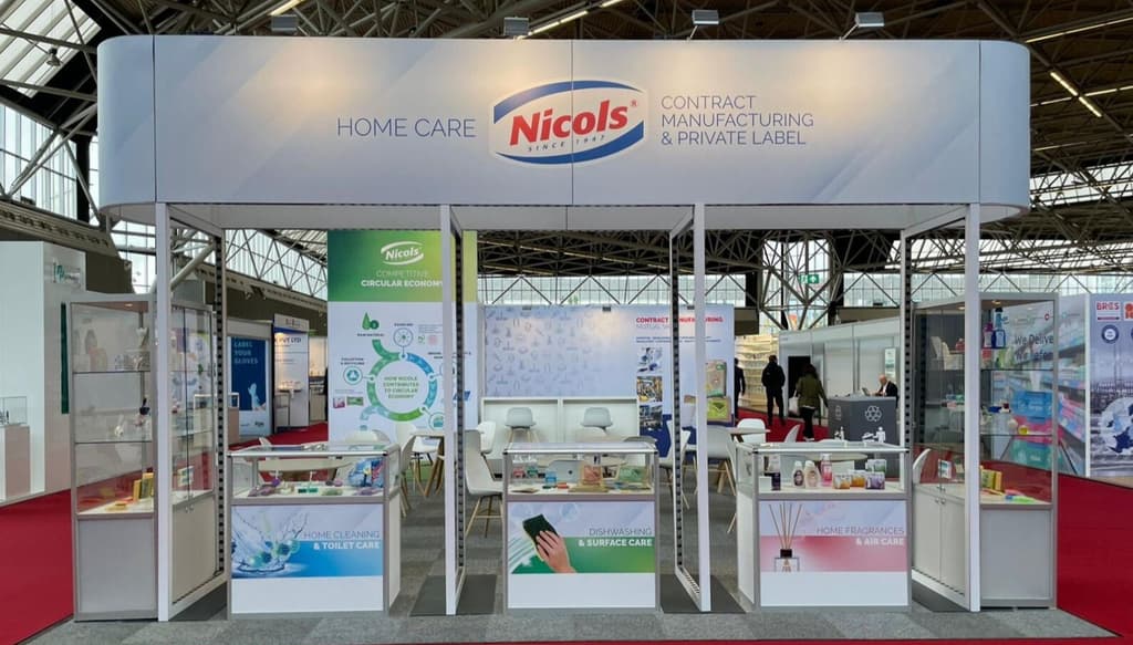 Exhibition of Nicols' products at PLMA International Council (Private Label Manufacturers Association)
