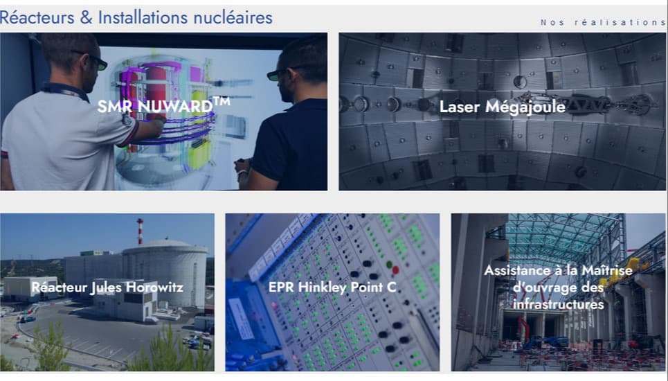 Nos réalisations : Réacteurs & installations nucléaires