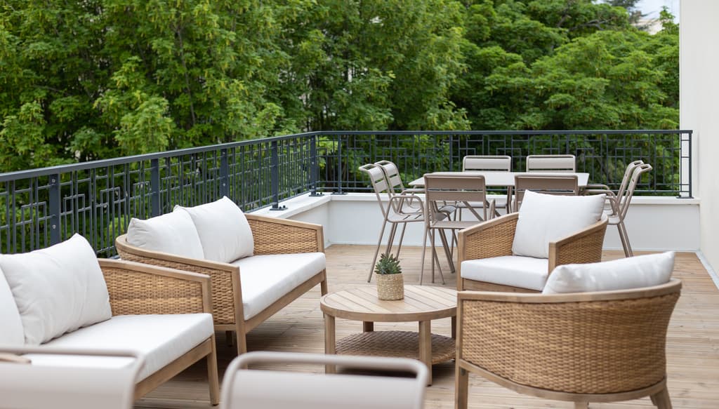 Domicile de St Cloud, espace collectif