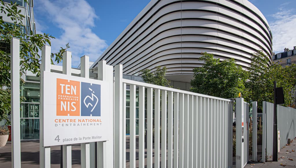 L'un de nos trois sites où évolue les équipes FFT : le Centre national d'Entraînement