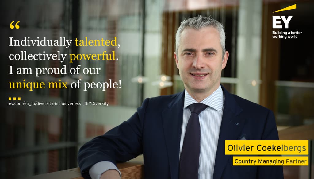 Olivier Coekelbergs - Country Managing Partner on diversity at EY Luxembourg