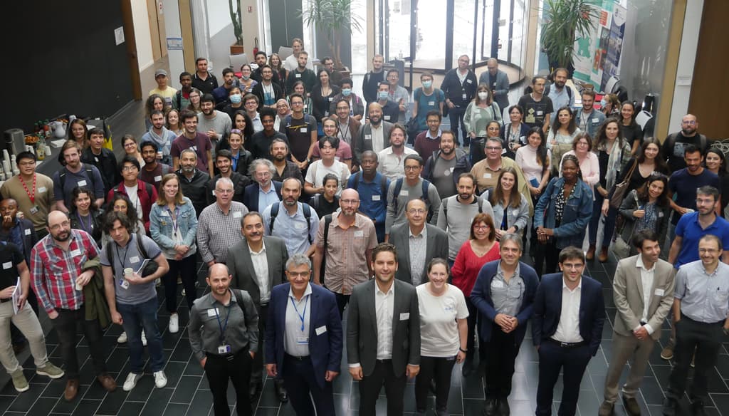 Photo de groupe de la Journée Scientifique IPVF