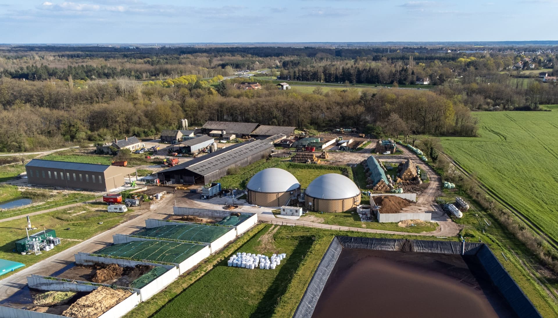 Réalisation méthanisation