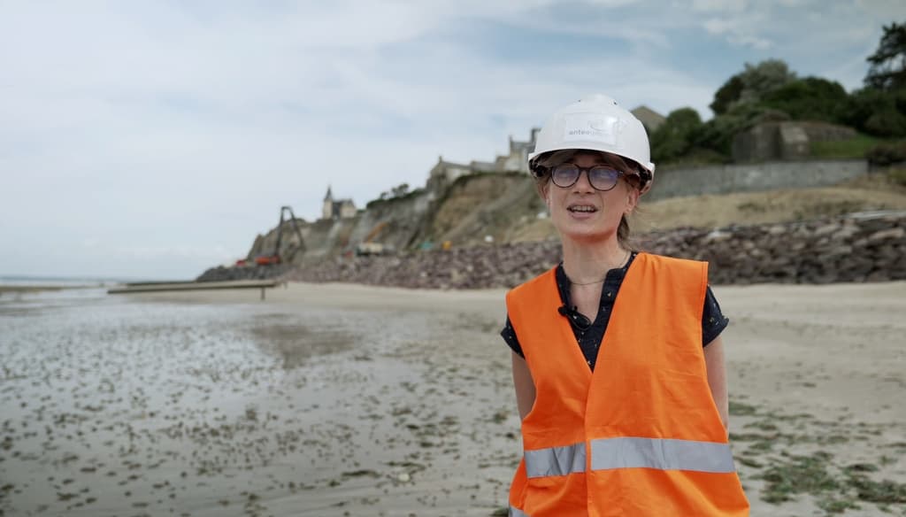 Direction Infrastructures : projet géotechnique de confortement des falaises