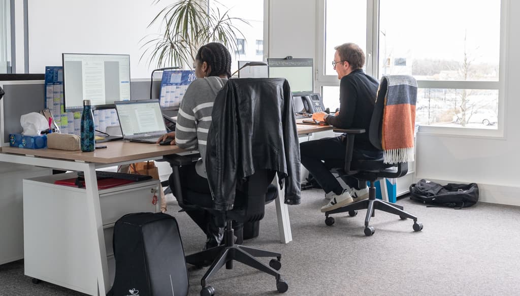 Nos bureaux : Espace de travail 