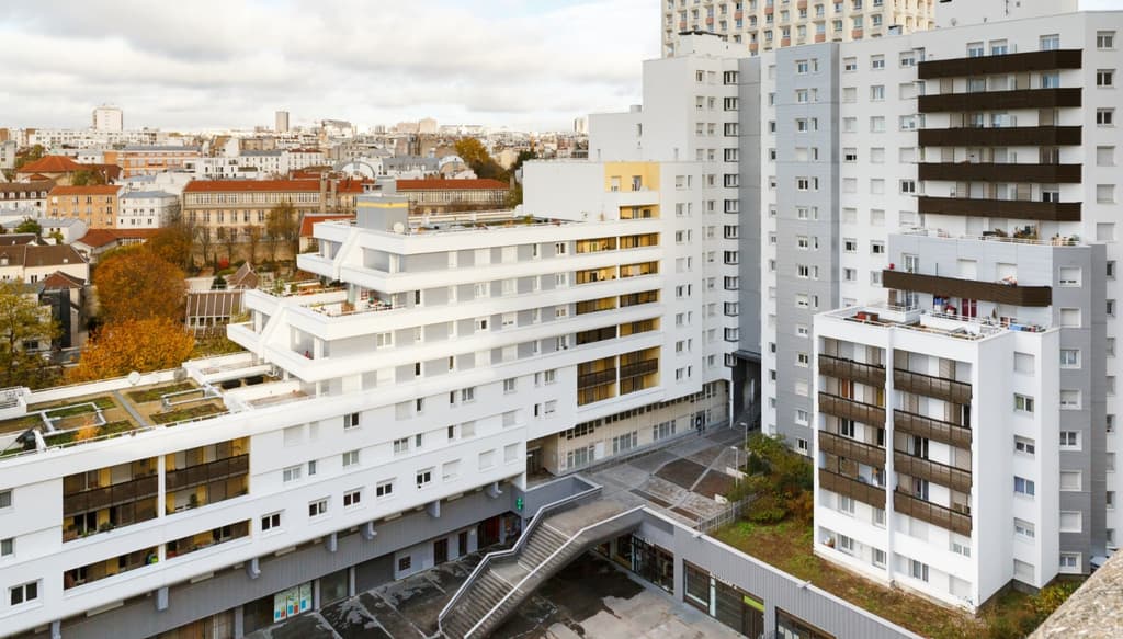 Réhabilitation en site occupé St Blaise Paris 20