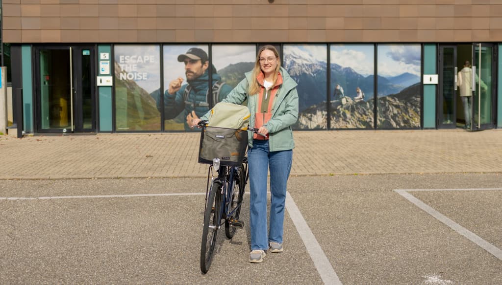 Notre bureau de Schiltigheim dispose d'un accÚs facilité pour les vélos