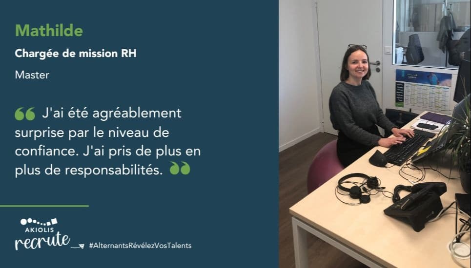 Mathilde - Chargée de mission RH - alternante