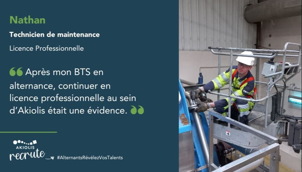 Nathan - Technicien de maintenance - alternant