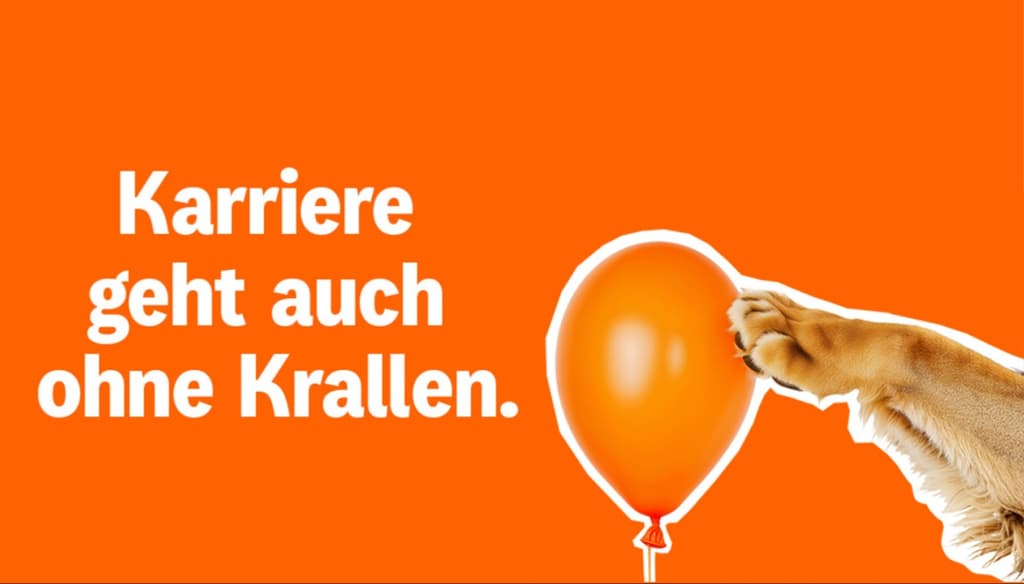 Unser Löwenherz schlägt für Vielfalt, Eigeninitiative, Teamwork und Innovationsgeist. Krallen auf der Karriereleiter? Nicht bei uns.