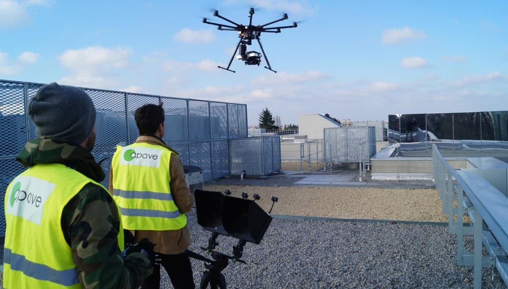 Inspection par drônes